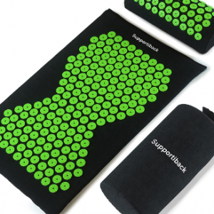 Wellness Therapy Acupressure Mat & Pillow Set - Relieve Back And Neck Pain, Relax Muscles, Relieve Insomnia - Includes Washable Cover, Travel BagWellness Therapy Acupressure Mat & Pillow Set - Relieve Back And Neck Pain, Relax Muscles, Relieve Insomnia - Includes Washable Cover, Travel Bag